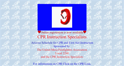 Desktop Screenshot of cprinstruction.com